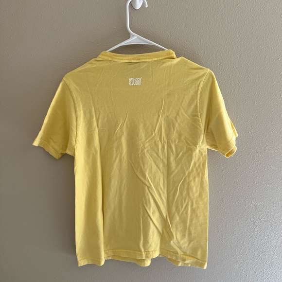 Stussy light yellow shirt - Picture 3 of 3